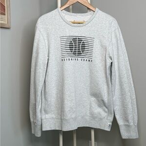 Reigning Champ Light Gray Crewneck Sweater